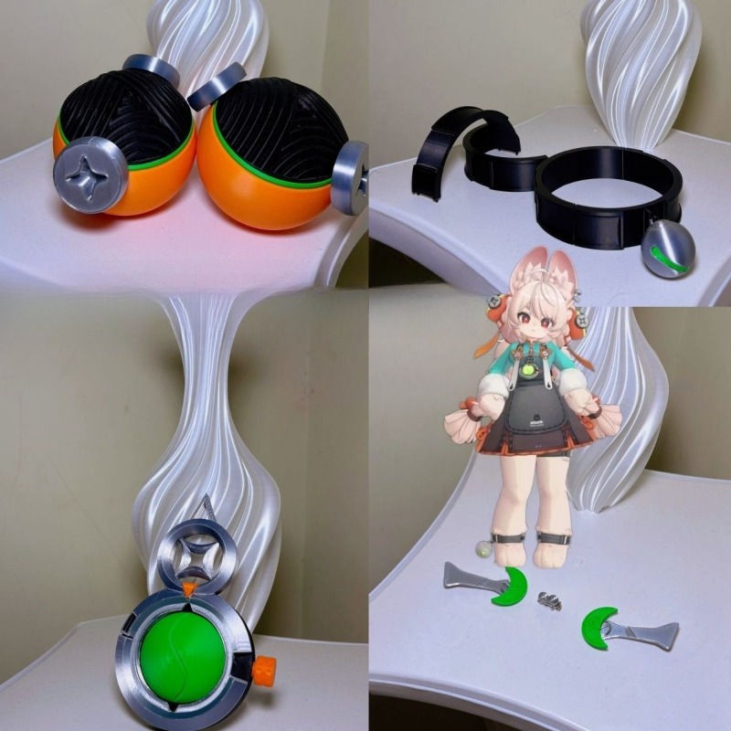 3D Printing Zone - Zhao Gioco Cosplay Zenless Zone Zero