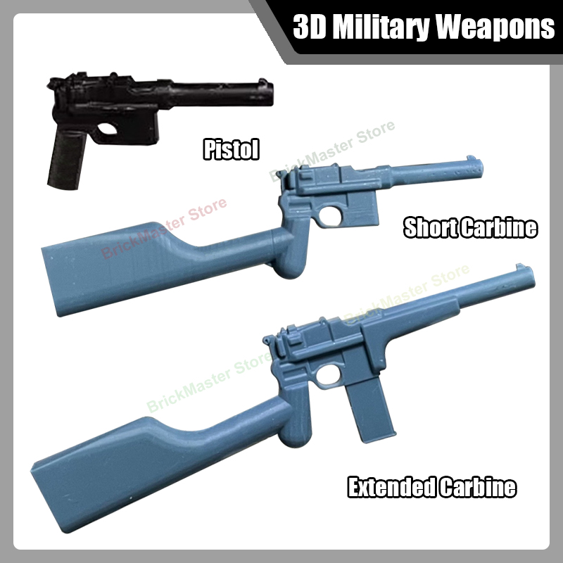 3D Printing Lego Bricks - MOC Esercito di Guerra Militare Building