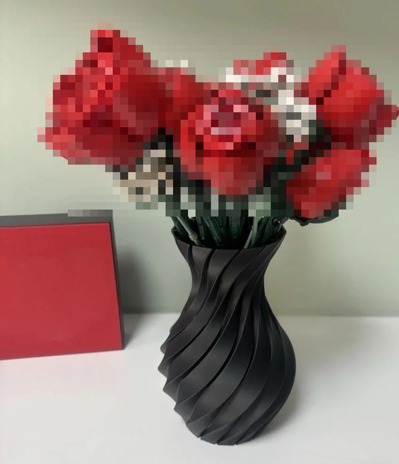 3D Printing Lego Bricks - Vaso per Lego Bouquet Rose Fiori