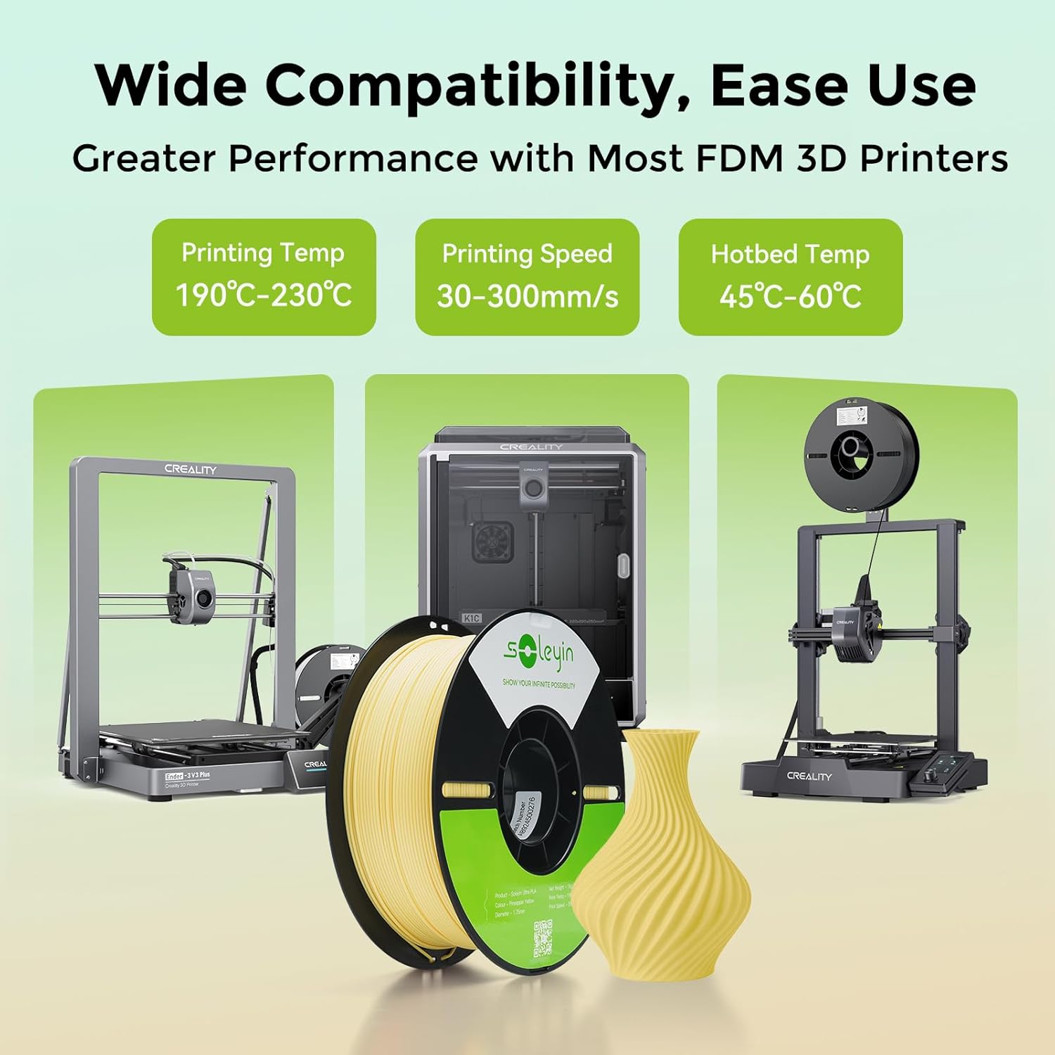 3D Printing Result - Filamento PLA Premium Creality per Stampante