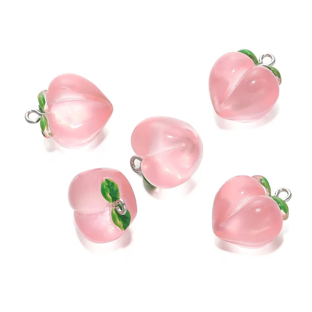 3D Printing Earrings - 10 Pezzi Ciondoli in Resina Trasparente