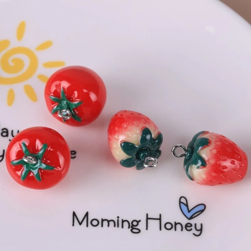 3D Printing Earrings - 10 Pezzi Ciondoli Realistici 3D a