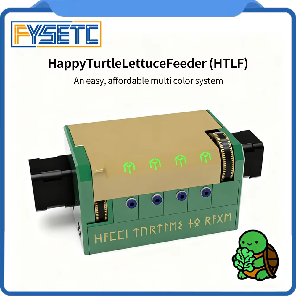 3D Printing Klipper - FYSETC Happy Turtle Letuce Feeder Kit