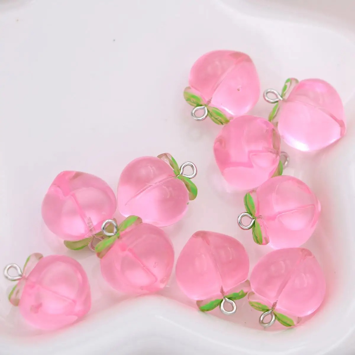 3D Printing Earrings - 10 Pezzi Mini Ciondoli 3D a