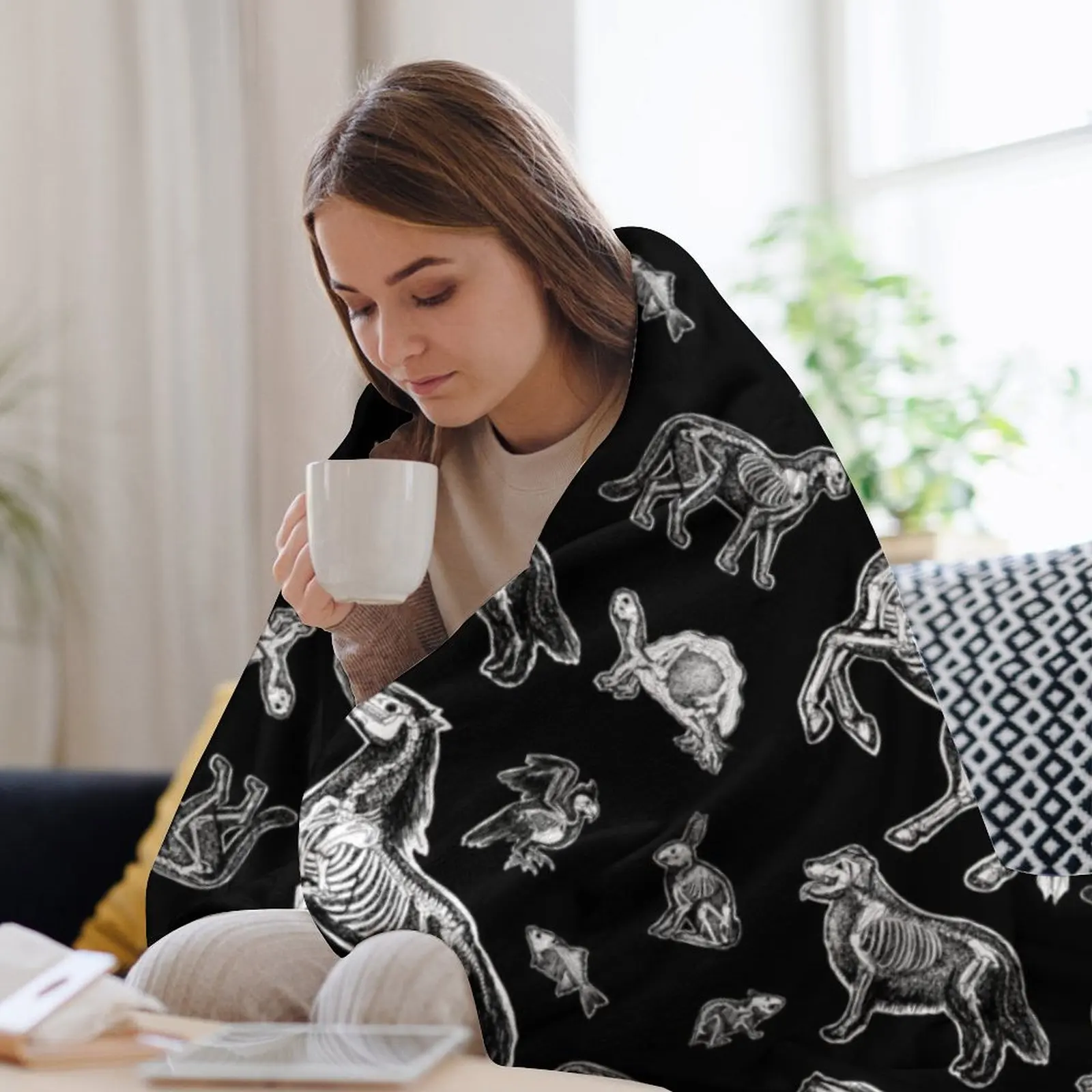 Coperta con stampa di anatomia - 3D Printing X Ray recensione e prezzo