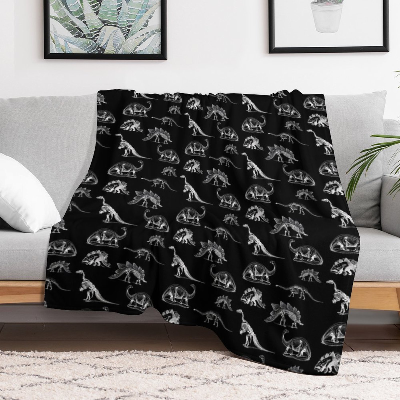 Coperta vintage con dinosauri  - 3D Printing X Ray recensione e prezzo
