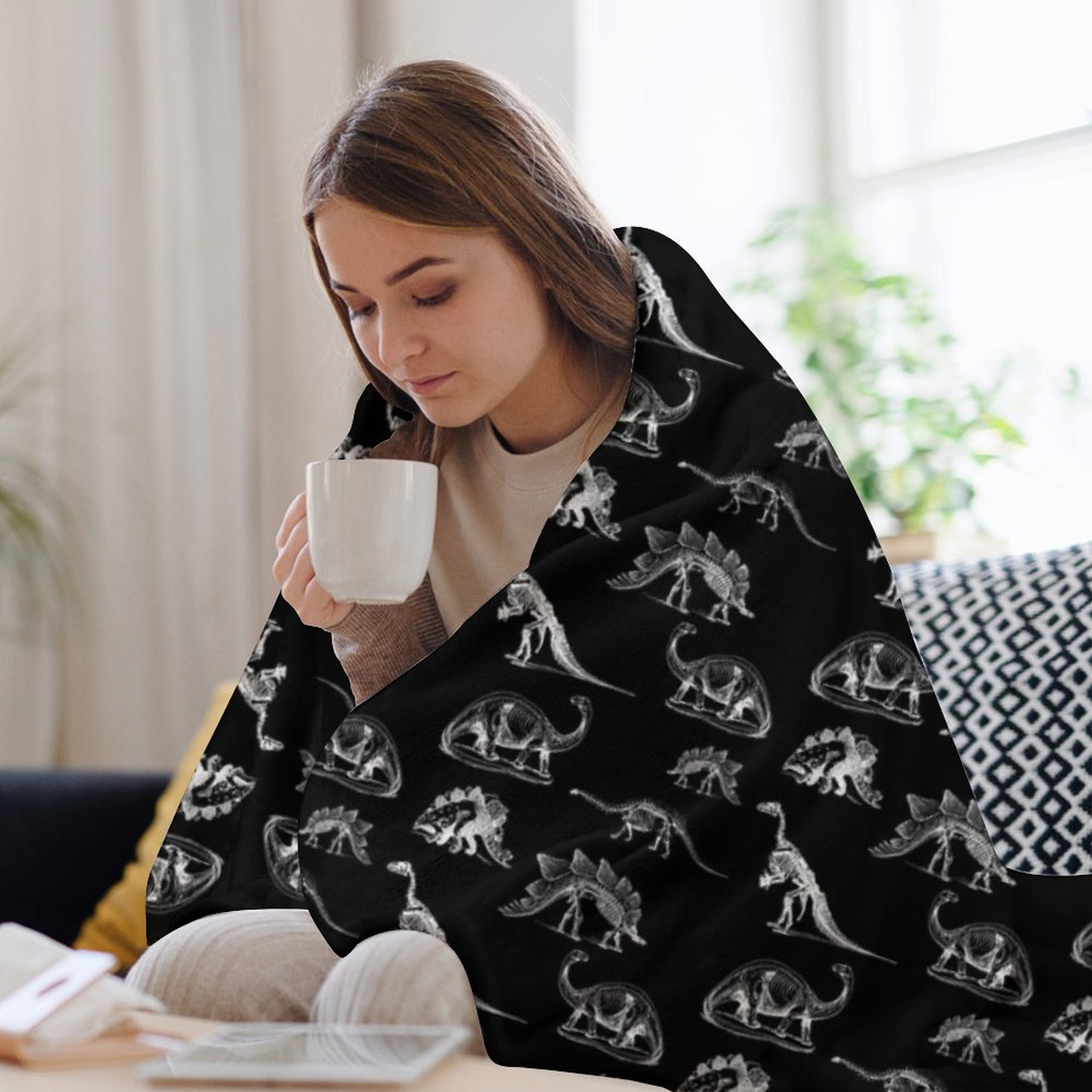 Coperta vintage con dinosauri  - 3D Printing X Ray recensione e prezzo
