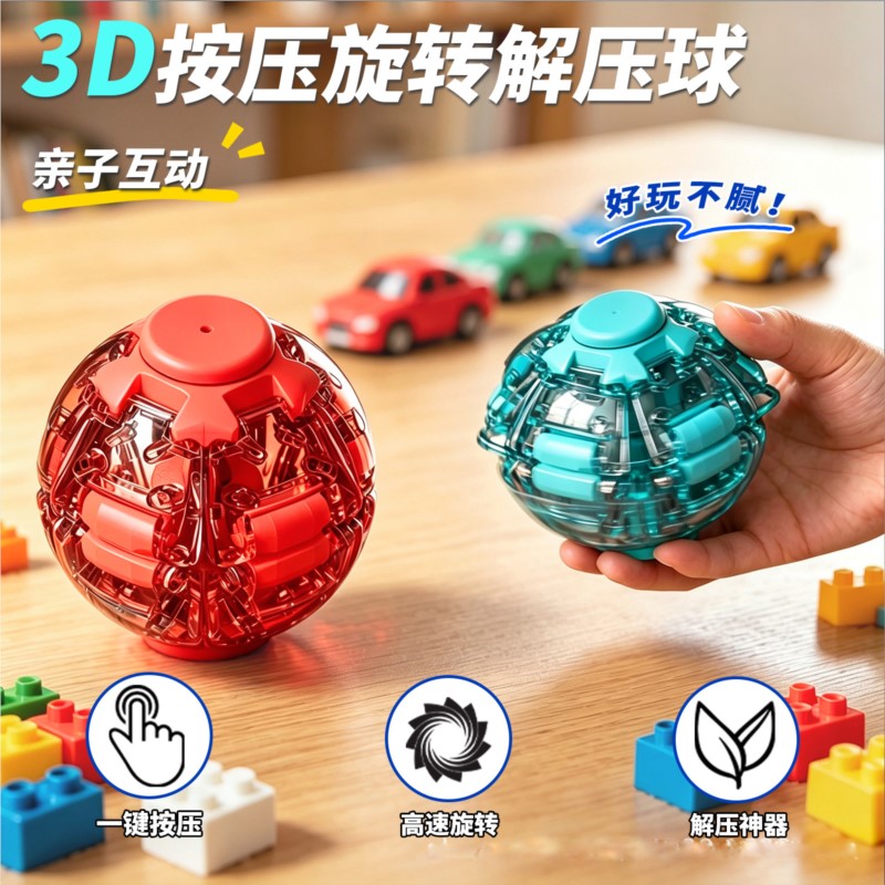 Palla Antistress Liscia e Gire - 3D Printing Drawing recensione e prezzo