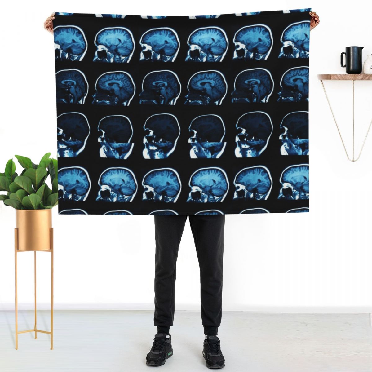 Coperta per divano con stampa  - 3D Printing X Ray recensione e prezzo