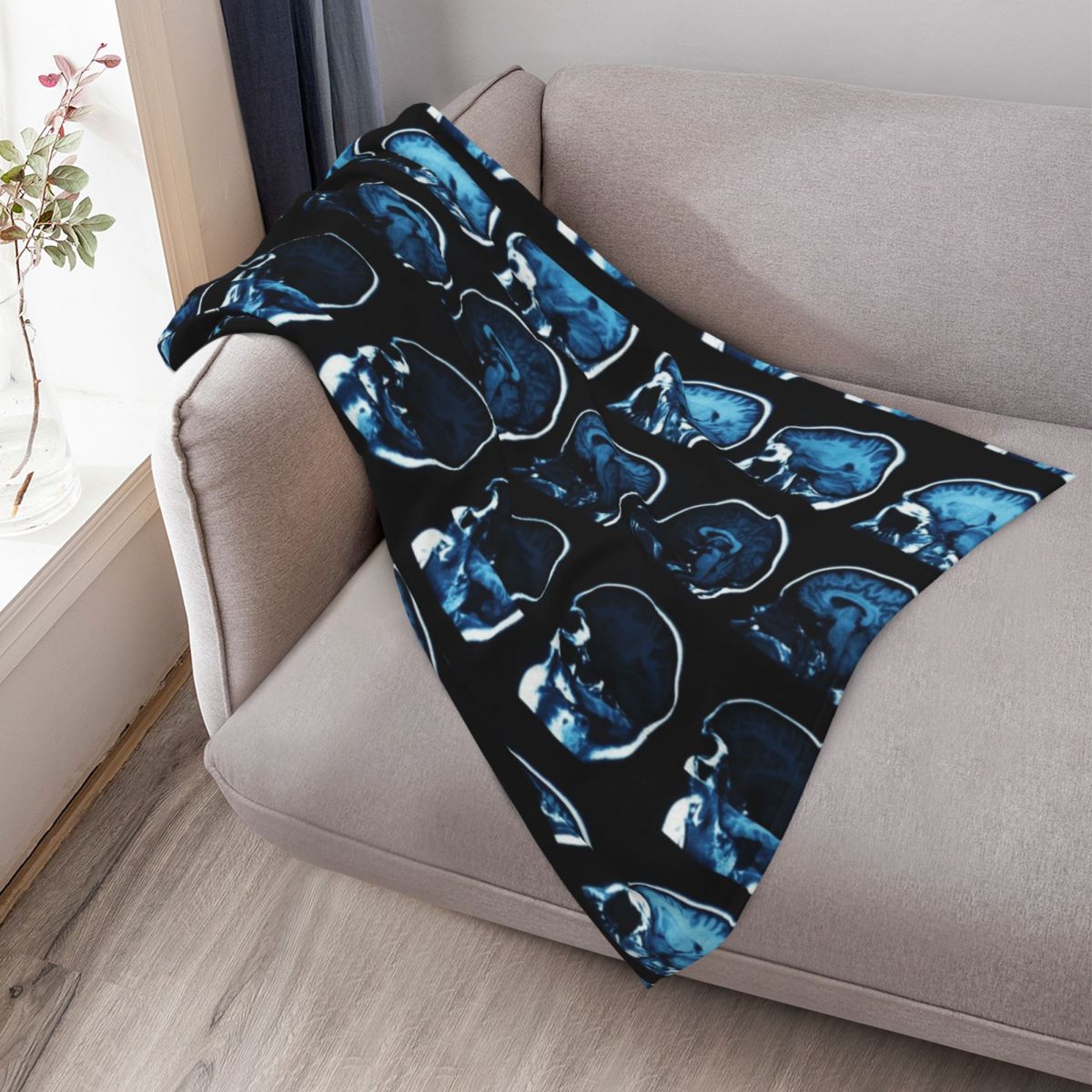 Coperta per divano con stampa  - 3D Printing X Ray recensione e prezzo