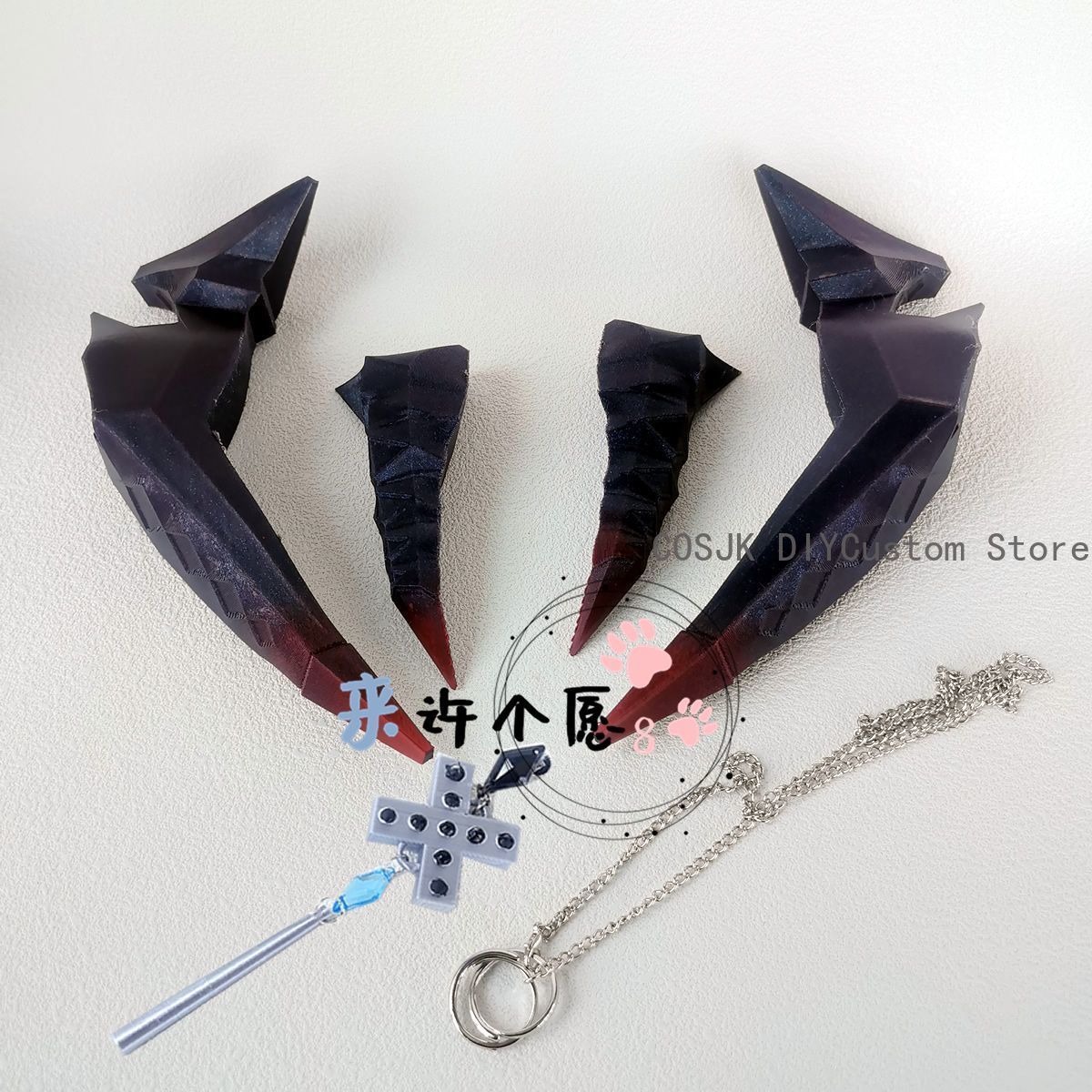 Accessori per Cosplay Anime Ar - 3D Printing Earrings recensione e prezzo