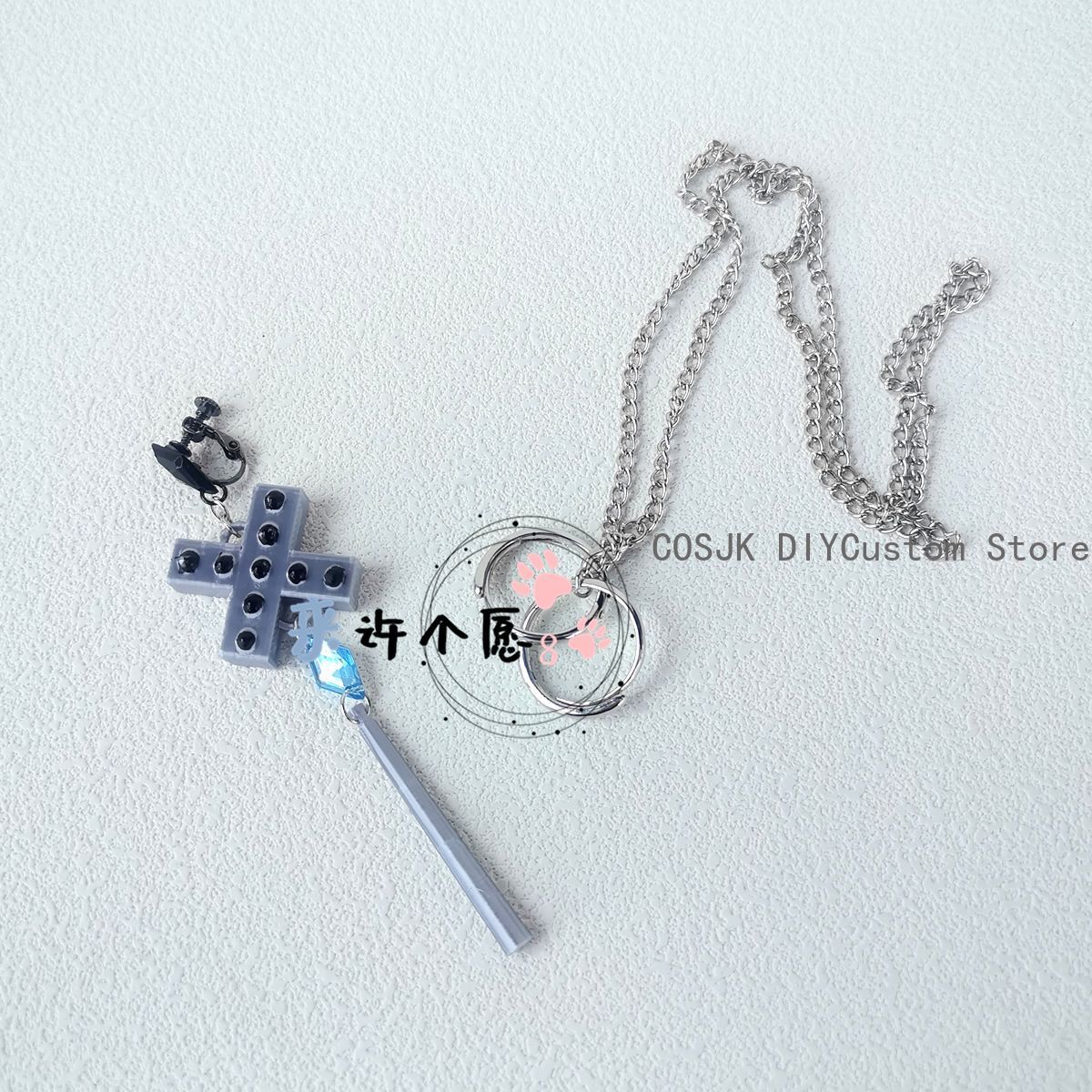 Accessori per Cosplay Anime Ar - 3D Printing Earrings recensione e prezzo