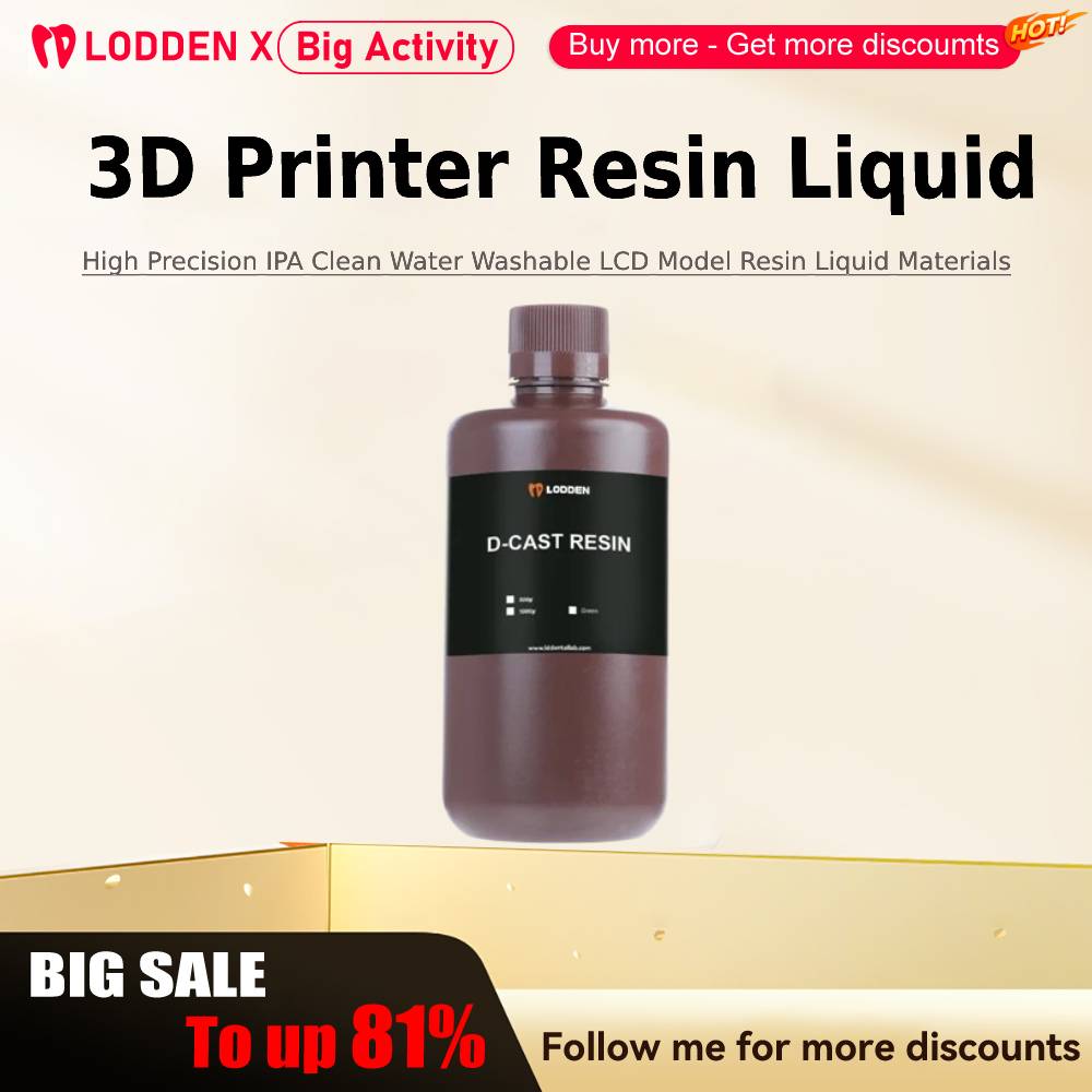 Lodden Stampante 3D Resina Liq - 3D Printing Workshop recensione e prezzo