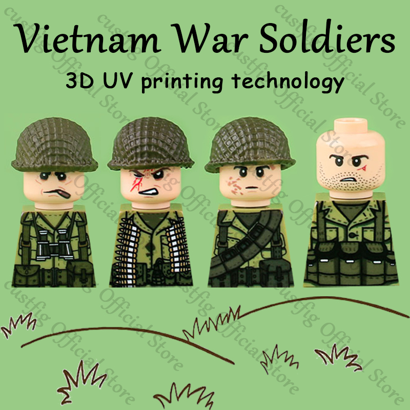 WW2 Soldato Figure Arma 3D UV  - 3D Printing Lego Bricks recensione e prezzo