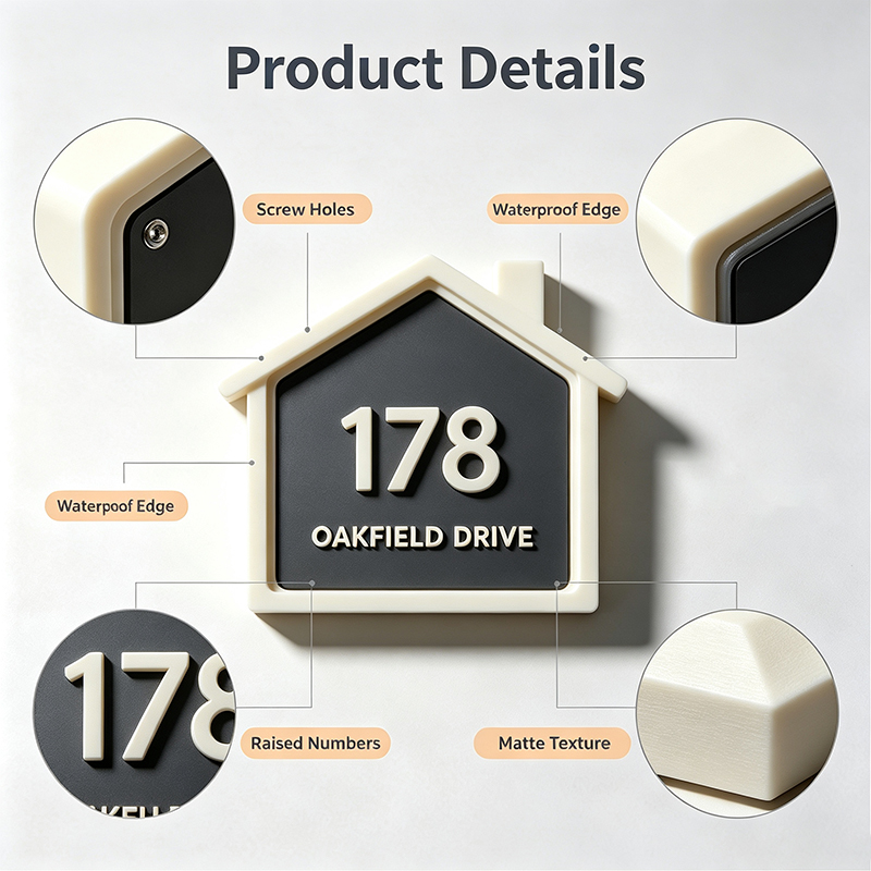 Targa con numero civico person - 3D Printing Wall recensione e prezzo