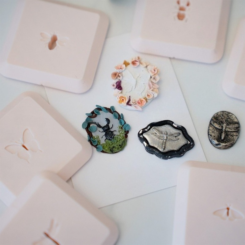 Stampo 3D con Motivo Insetto,  - 3D Printing Earrings recensione e prezzo
