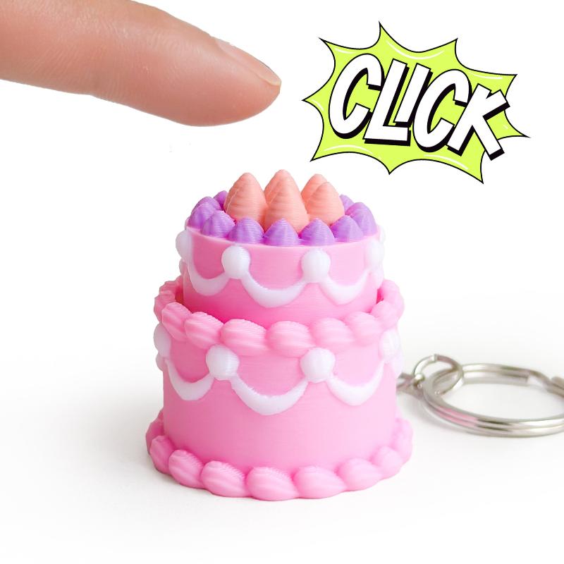 Portachiavi Clicker 3D Stampat - 3D Printing In Food recensione e prezzo