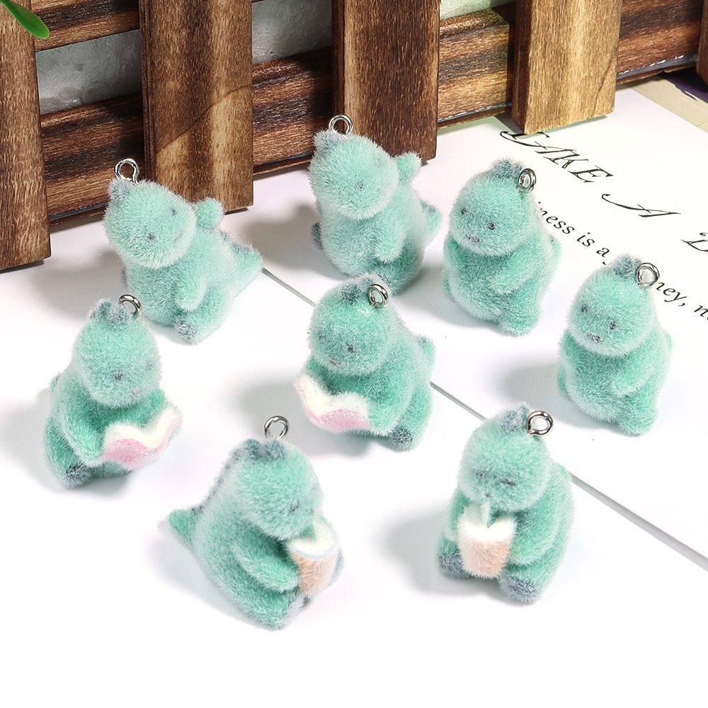 4 pezzi 3D mini ciondolo dinos - 3D Printing Earrings recensione e prezzo