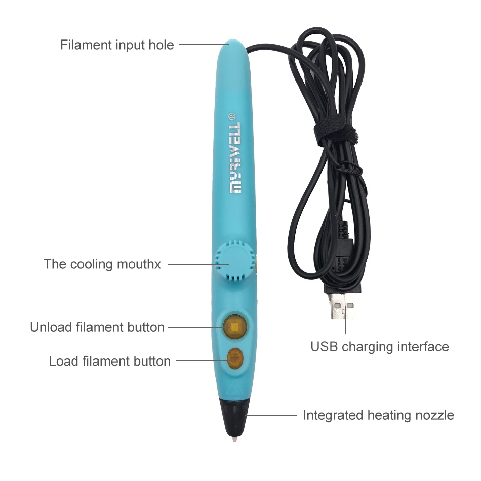 Myriwell più nuovo RP-200A pen - 3D Printing Pen For Kids recensione e prezzo