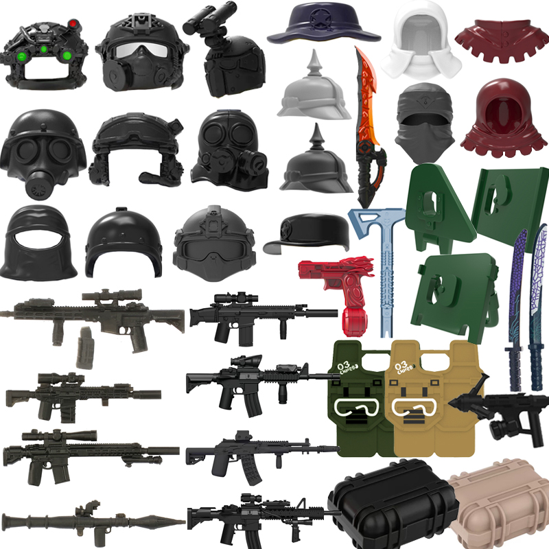 Accessori per Figurine Militar - 3D Printing Lego Bricks recensione e prezzo