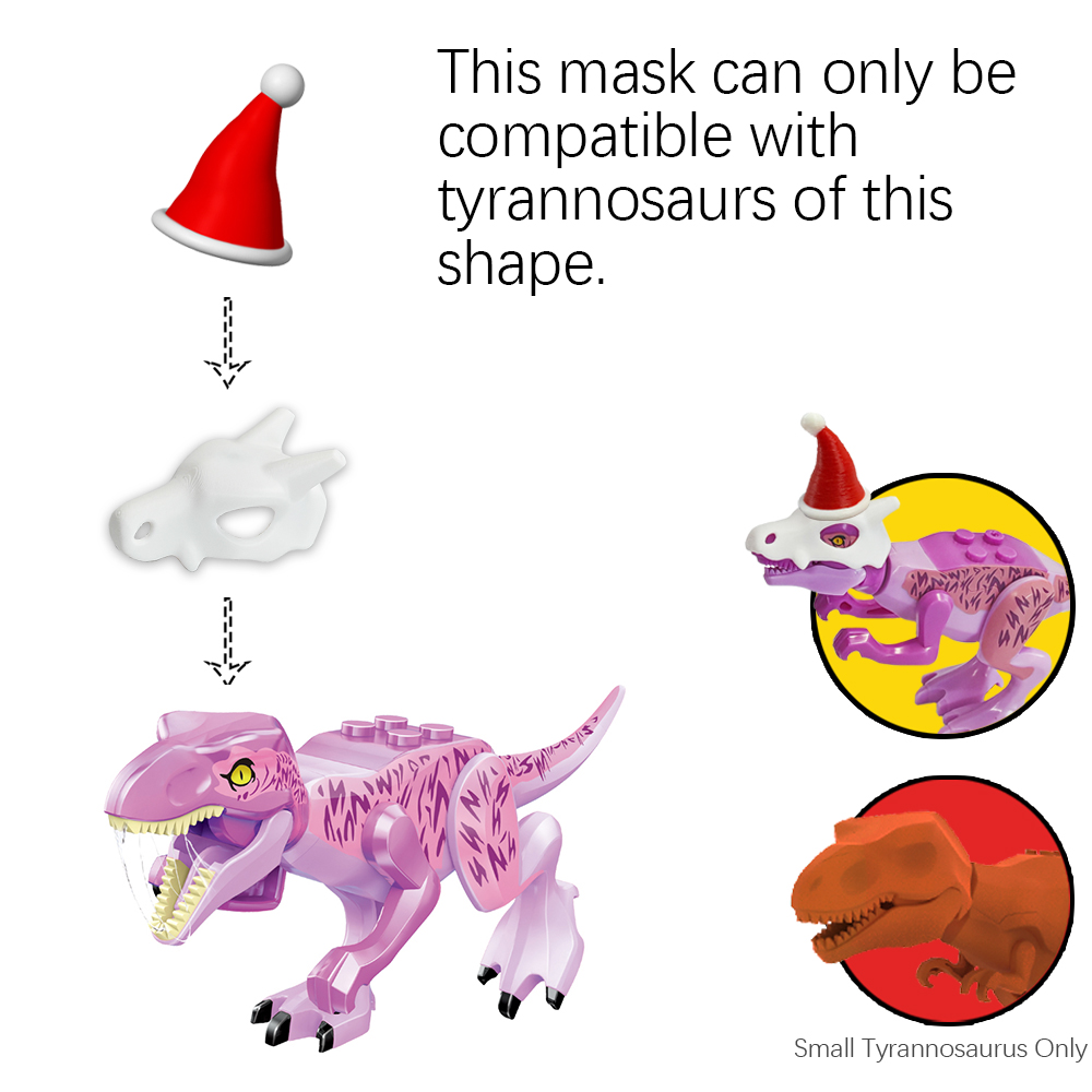 Dinosauri giurassici Teschio M - 3D Printing Lego Bricks recensione e prezzo